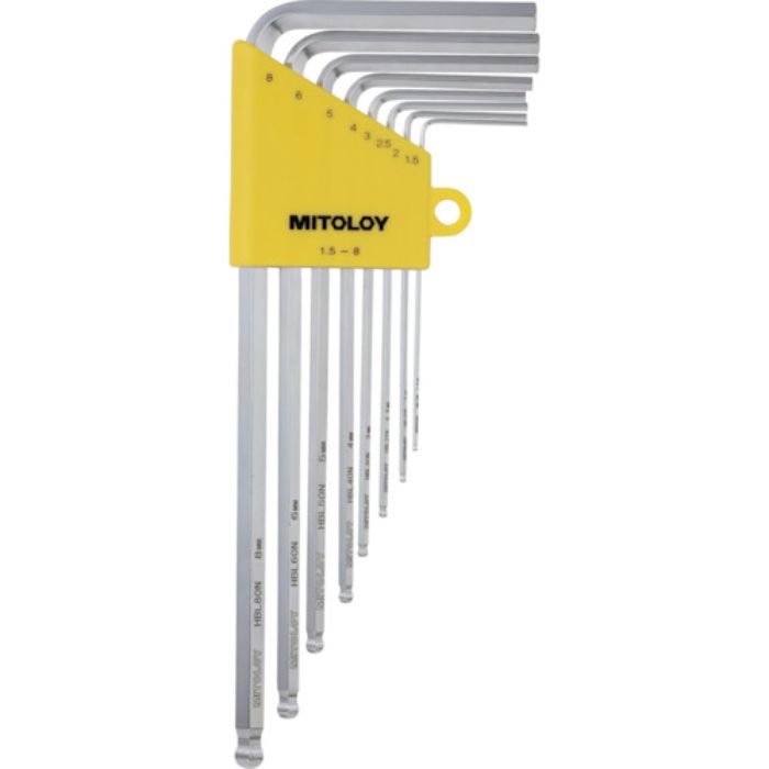 ミトロイ L型ホローレンチ ボールポイント ネオ ホルダー8本組(Tcode:2669058)