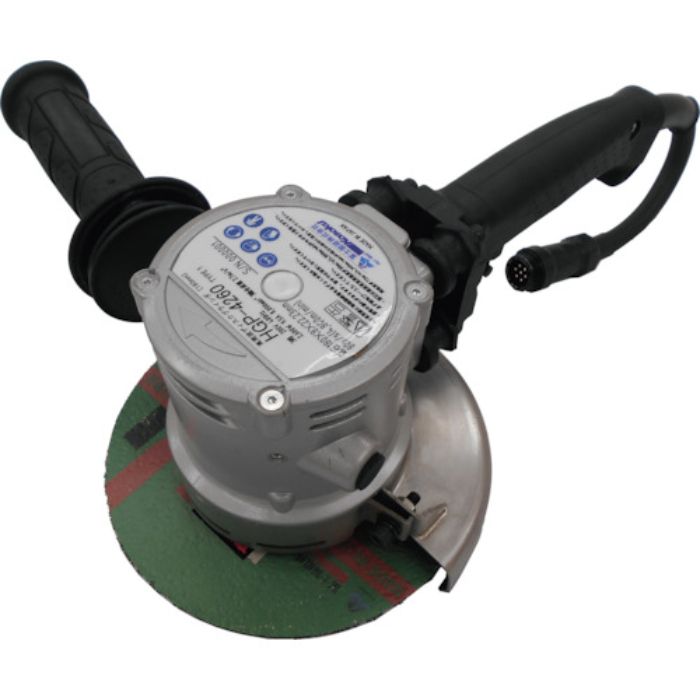 高速 400HZ用ポット型高周波ディスクグラインダHGP‐4260(Tcode:3365119)