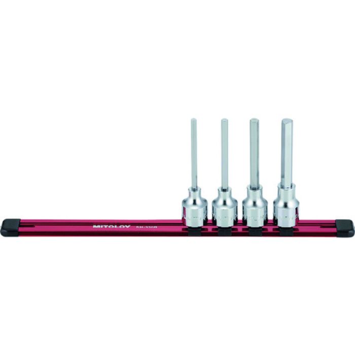 ミトロイ 1/2 ヘックスソケット ロング ホルダーセット 4コマ5点(Tcode:2078440)