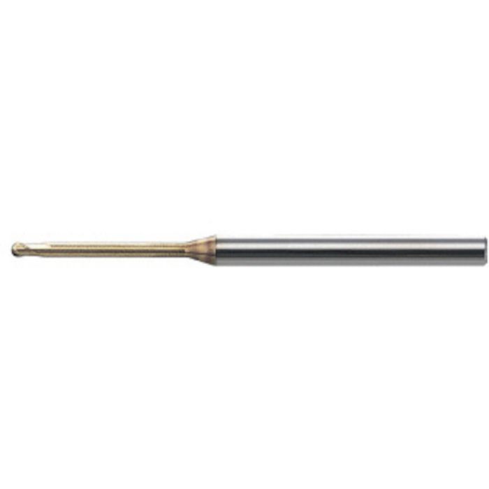 ユニオンツール 超硬エンドミル ロングネックボール R0.75×有効長4Xφd4(Tcode:3414850)