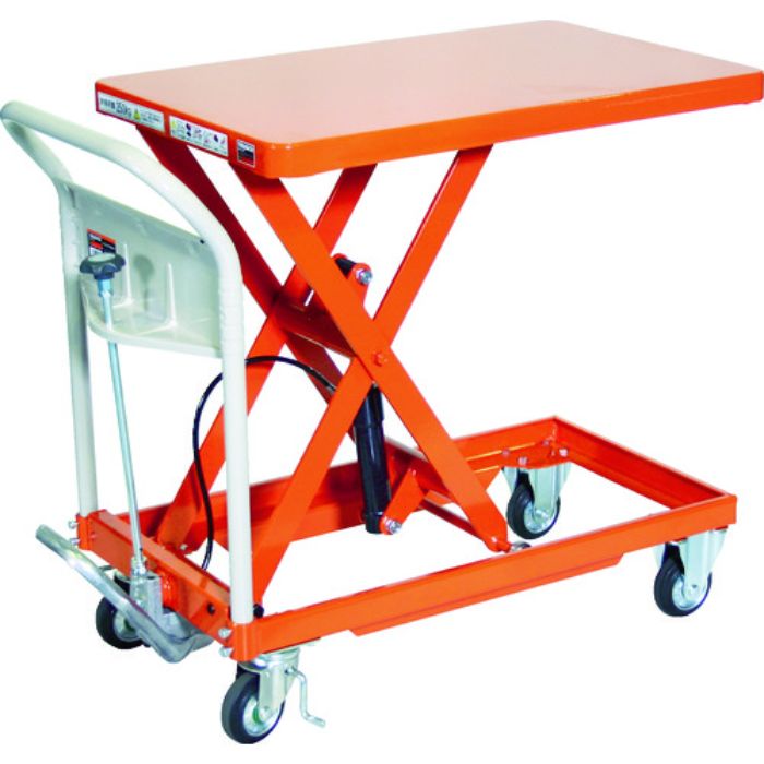 TRUSCO ハンドリフタ 250kg 500X800 オレンジ(Tcode:1157832)