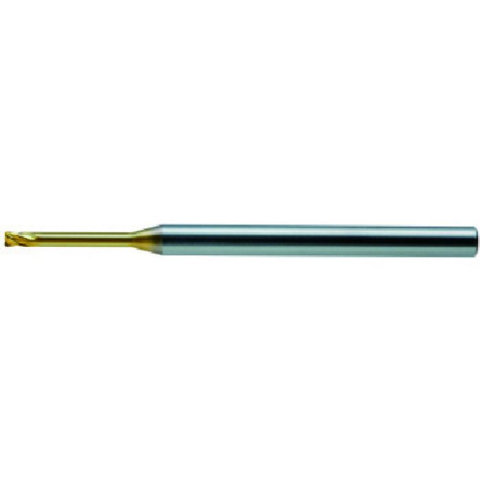 ユニオンツール 超硬エンドミルHLRS4枚刃ロングネックラジアスφ2.5×R0.3×有効長30(Tcode:3742911)
