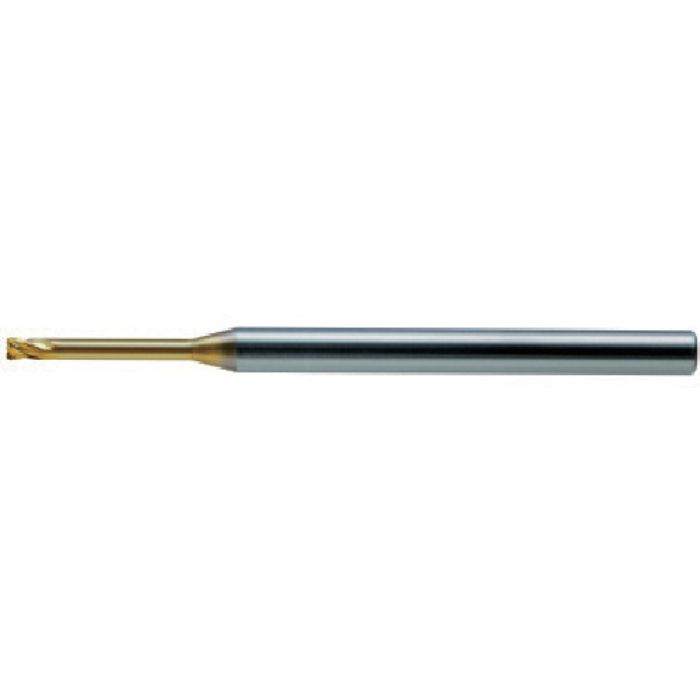 ユニオンツール 超硬エンドミルHLRS 4枚刃ロングネックラジアスφ2.5×R0.5×有効長6(Tcode:3742920)