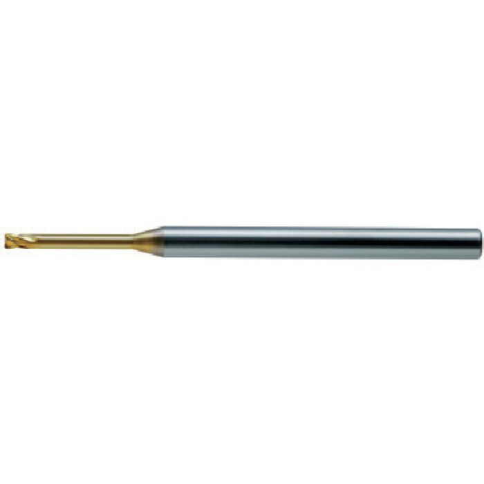ユニオンツール 超硬エンドミルHLRS4枚刃ロングネックラジアスφ2.5×R0.5×有効長16(Tcode:3742954)