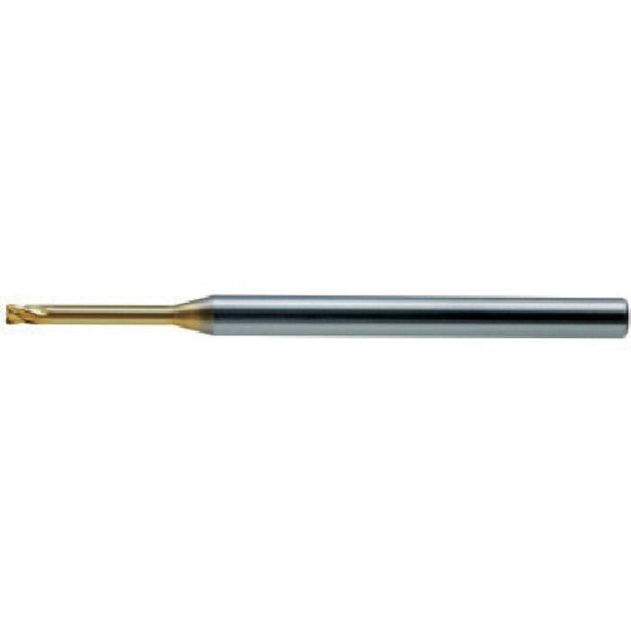 ユニオンツール 超硬エンドミルHLRS4枚刃ロングネックラジアスφ2.5×R0.5×有効長20(Tcode:3742962)