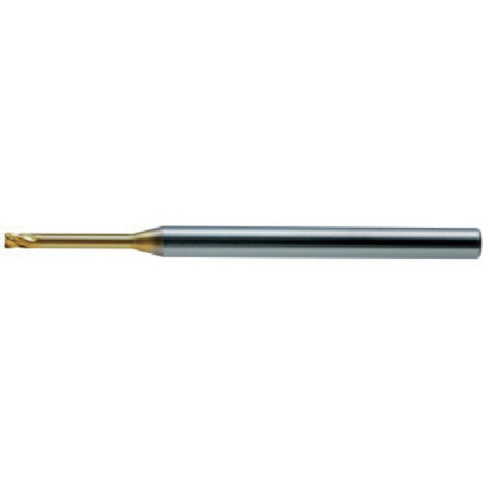 ユニオンツール 超硬エンドミルHLRS4枚刃ロングネックラジアスφ2.5×R0.5×有効長30(Tcode:3742971)