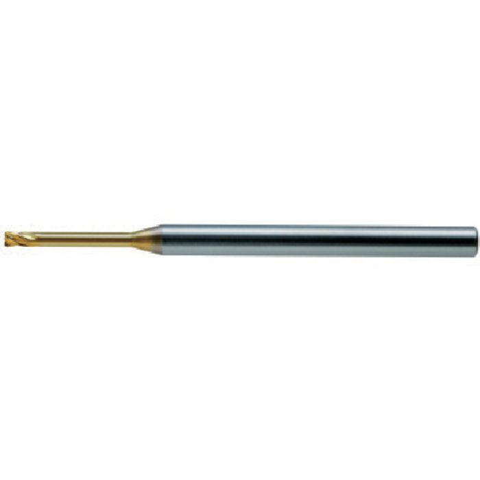 ユニオンツール 超硬エンドミルHLRS 4枚刃ロングネックラジアス φ4×R0.3×有効長8(Tcode:3743403)