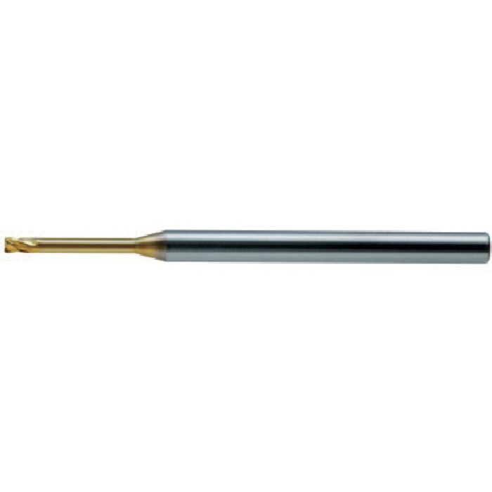 ユニオンツール 超硬エンドミルHLRS 4枚刃ロングネックラジアス φ4×R0.5×有効長8(Tcode:3743446)