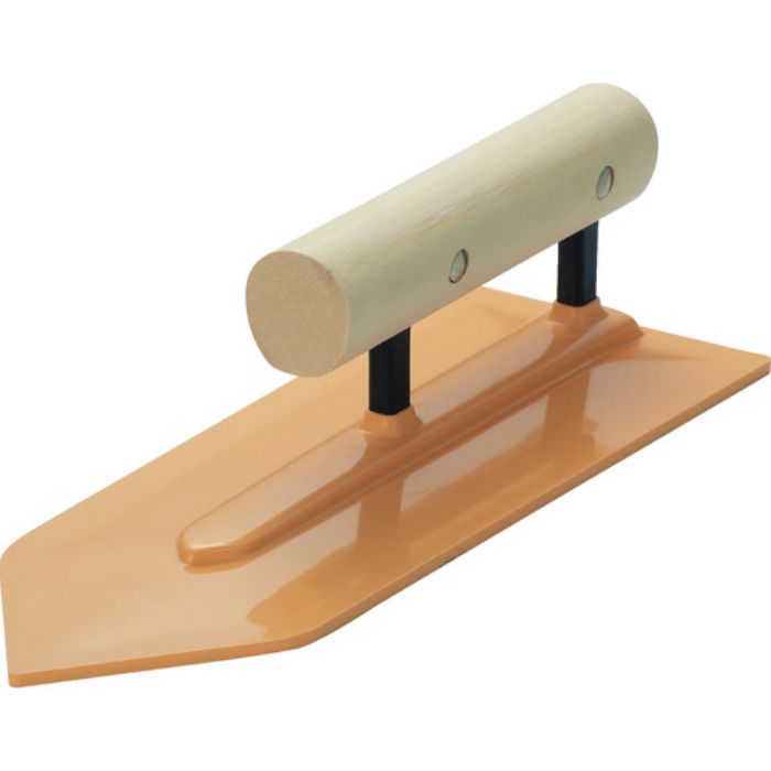 カネ三 ハイモルタル鏝 元幅98×先幅93 コテ長さ270mm(Tcode:2494728)