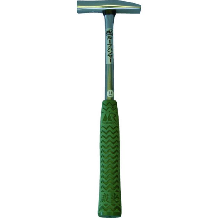 盛光 板金ハンマー ルーフハンマー スチール柄 18mm(Tcode:4049012)