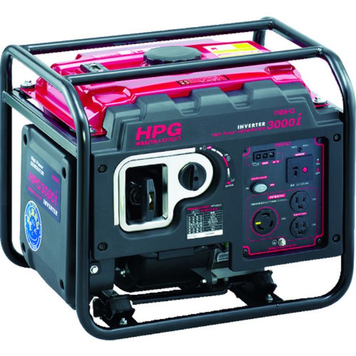 MEIHO 発電機 オープン型インバータガソリン発電機HPG3000I(Tcode:4963857)