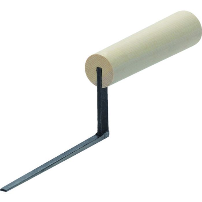 カネ三 本焼平目地鏝 コテ幅9.0mm コテ長さ120mm(Tcode:2494931)