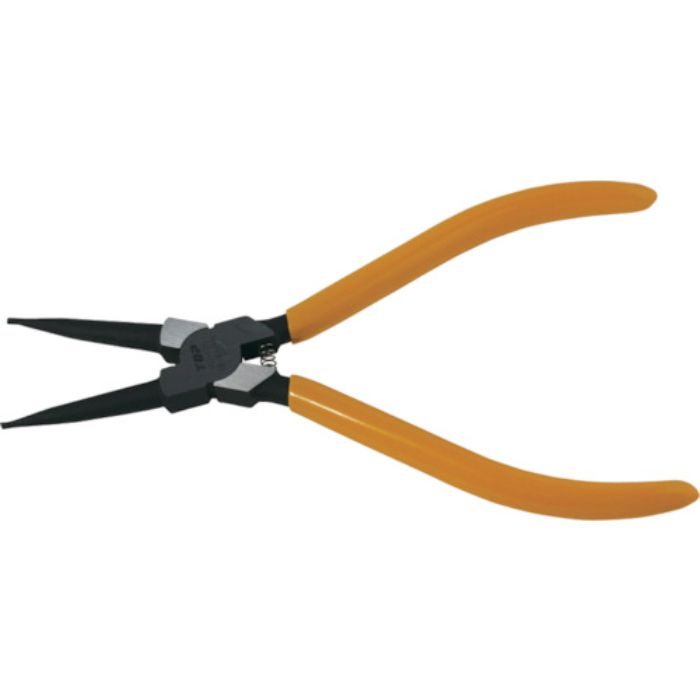 TOP スナップリングプライヤ穴用直爪 125mm 使用範囲12〜25mm(Tcode:3598012)