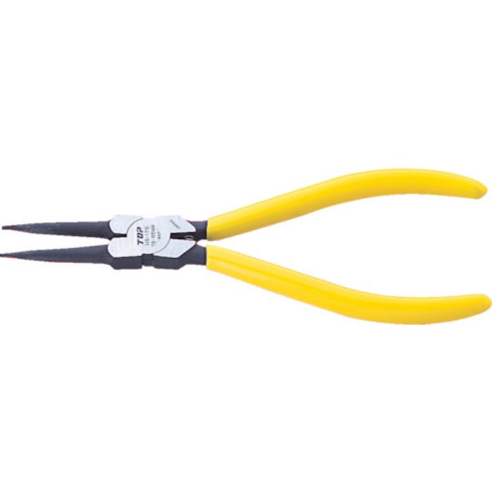 TOP スナップリングプライヤ穴用直爪 125mm 使用範囲6〜11mm(Tcode:3598021)