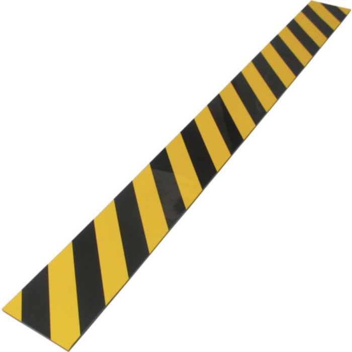 日東エルマテ 反射トラクッション 8mm×100mm×2m 黄/黒(Tcode:3777286)