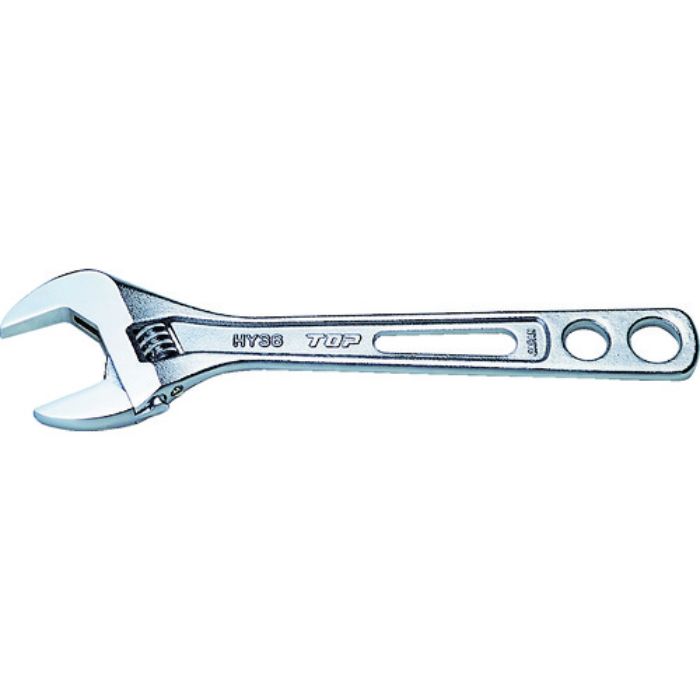 TOP 薄型軽量ワイドモンキレンチ エコワイド 250mm口開寸法8〜36(Tcode:3095347)