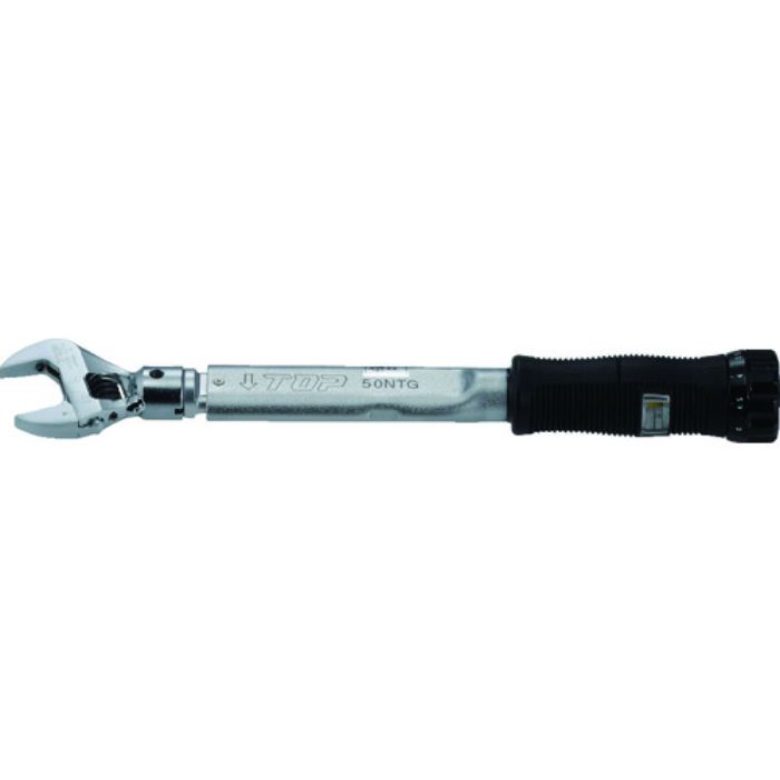 TOP ヘッド反転式モンキ形グリップ付トルクレンチ 調整範囲10〜50N・m(Tcode:1680252)