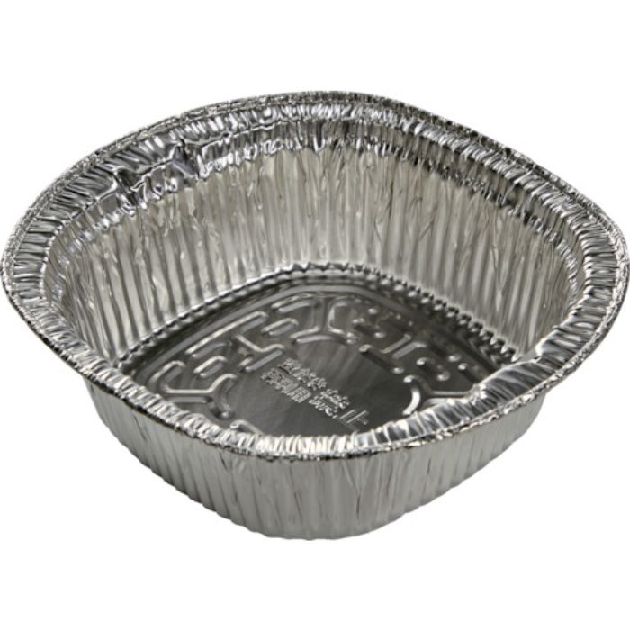 TRUSCO IH対応鍋 角型 20枚入 外径190×174mm 内径158×153mm 底径125mm 深さ57mm(Tcode:3904448)