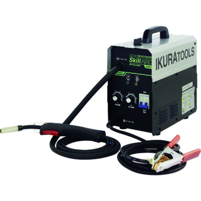 育良 インバータ半自動溶接機(40058) 入力電圧単相200V(Tcode:8206243)