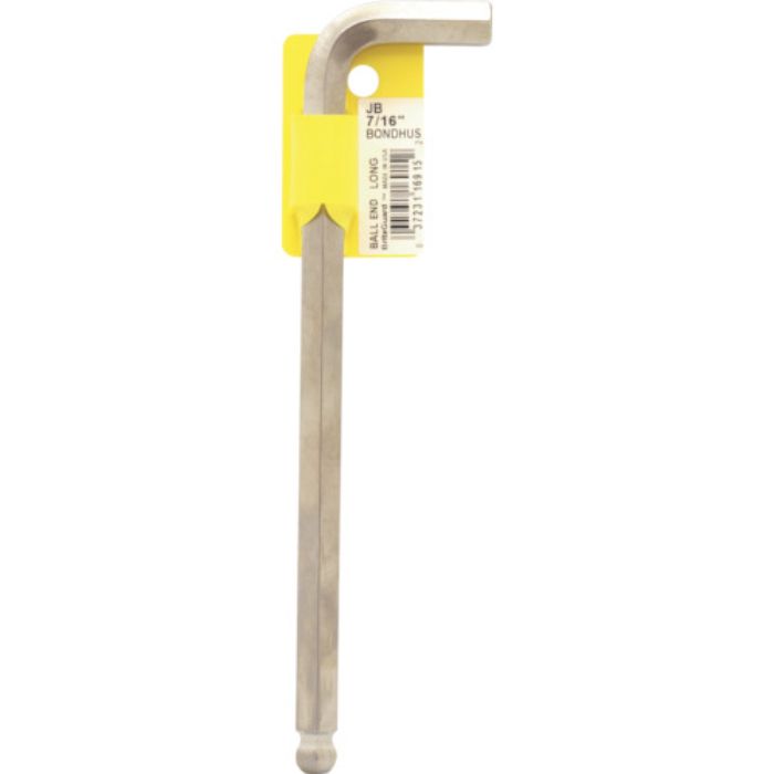 ボンダス ボールポイント・L-レンチ ロング 7/16インチ(Tcode:8108024)