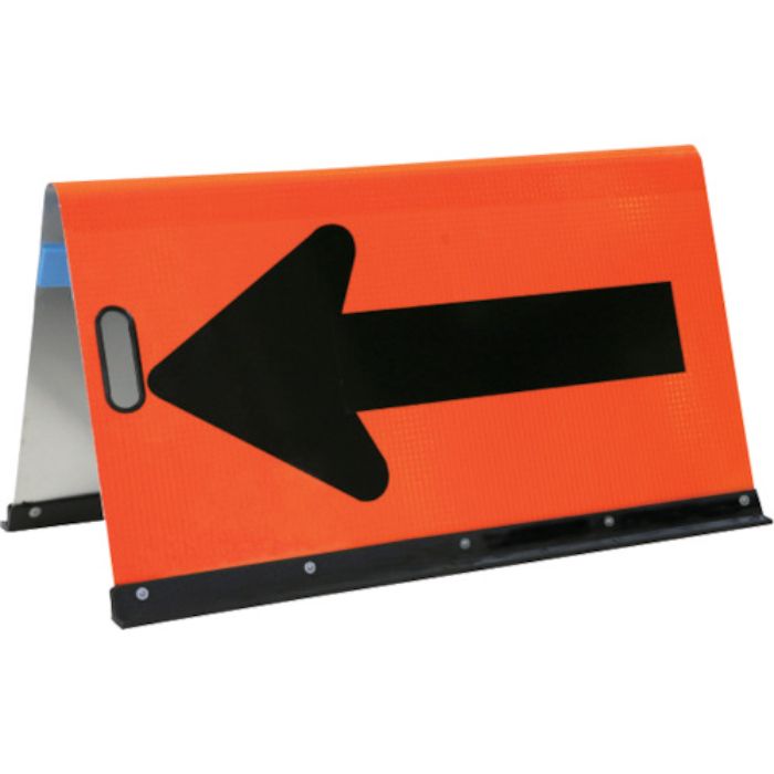 ANZEN 公団型矢印板 アルミ公団型矢印板 500*900オレンジプリズム(Tcode:4367131)