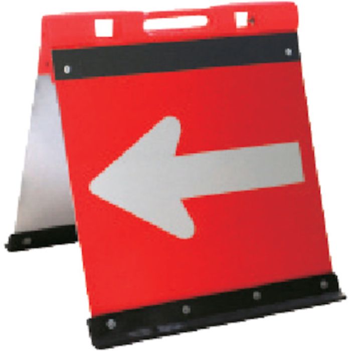 ANZEN 方向指示板 ガルバ方向指示板 折りたたみ式 450*450 反射(Tcode:4367145)