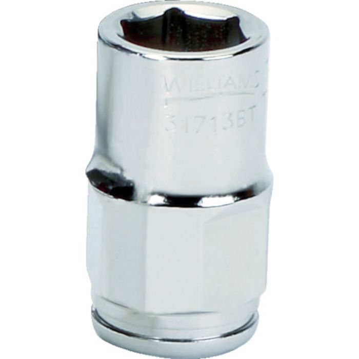 WILLIAMS 3/8ドライブ 貫通ソケット 6角 9mm(Tcode:7575131)