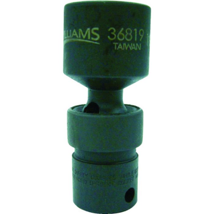 WILLIAMS インパクト用ソケット ユニバーサル 6角 対辺寸法19mm(Tcode:7576790)