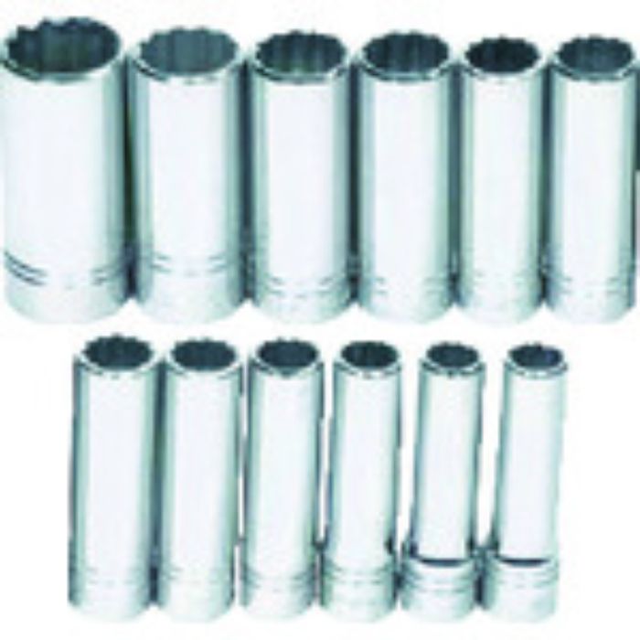 WILLIAMS 1/2ドライブ ディープソケットセット 12角 12個(Tcode:7580614)