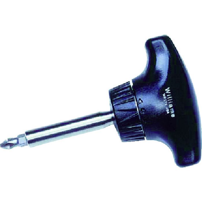 WILLIAMS ラチェット式ドライバー Tハンドル 軸長51mm 全長98mm(Tcode:7554214)
