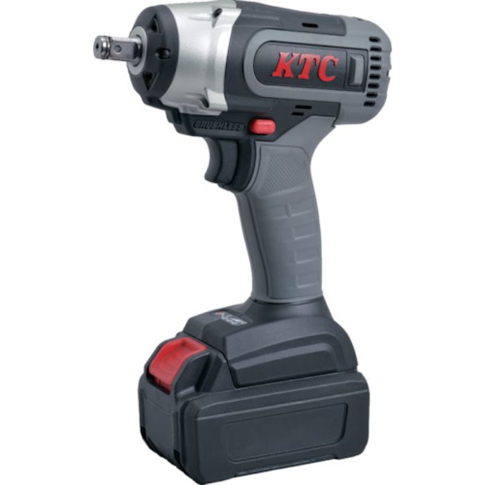 KTC 充電インパクトレンチ 12.7sq.コ-ドレストルクリミットインパクトレンチセット 最大締付トルク500N・m(Tcode:3813060)