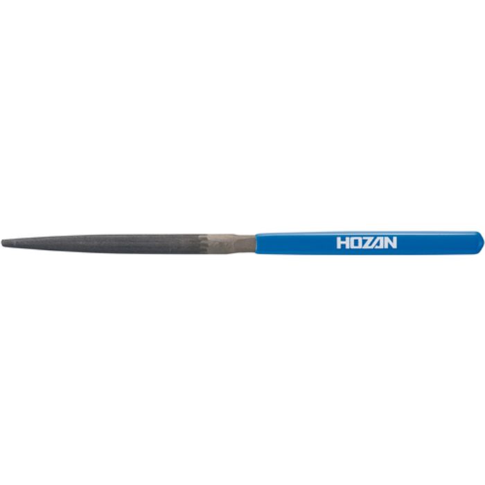 HOZAN グリップ付ヤスリ 半丸 中目(Tcode:8107120)