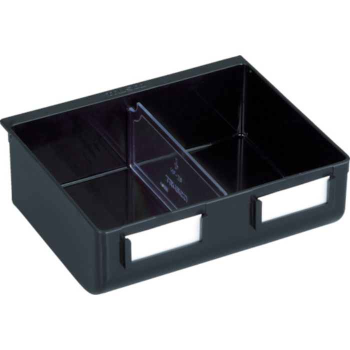 TRUSCO ビンラック用ライトビン 197X167XH67 ブラック(Tcode:3939227)