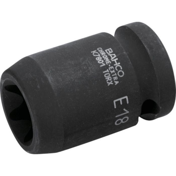 バーコ 1/2” インパクトソケットE18トルクスヘッド(Tcode:3833419)