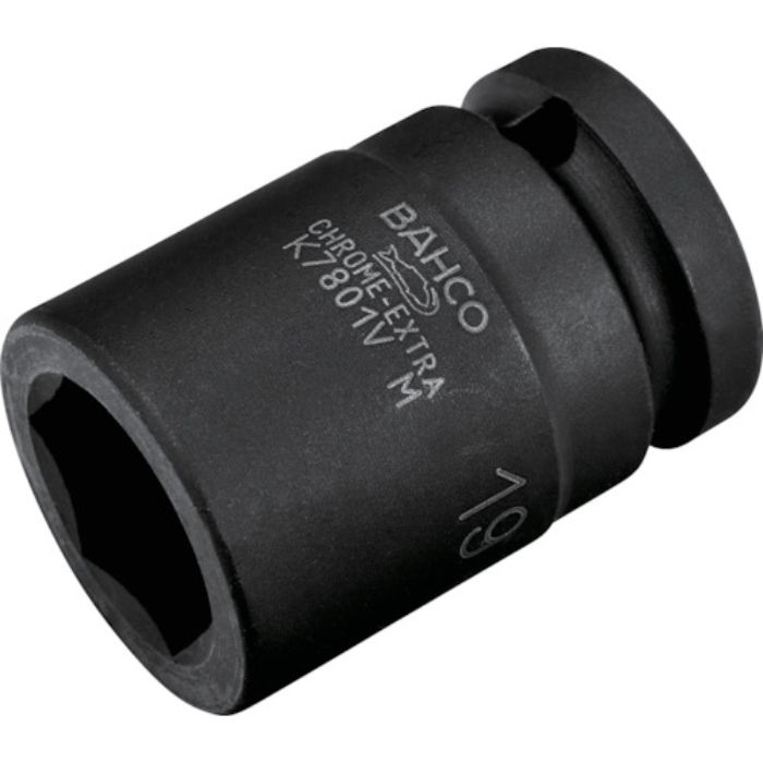 バーコ インパクト用ソケット 1/2” 対辺寸法24mm 全長45mm(Tcode:3833430)