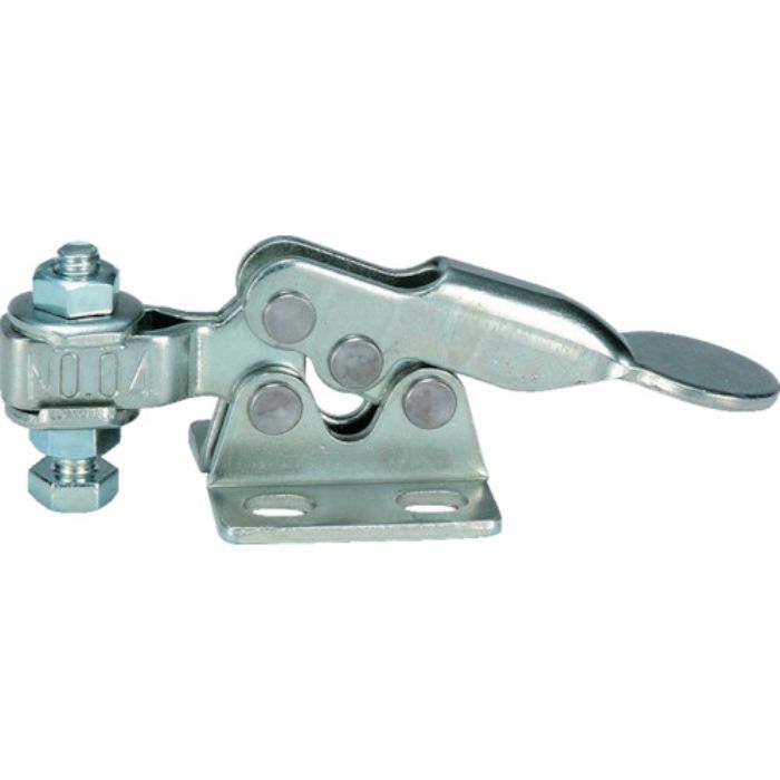 角田 ハンドル横型トグルクランプ(下方押え型) No.04 スチール製 締圧力0.2kN(Tcode:1220101)
