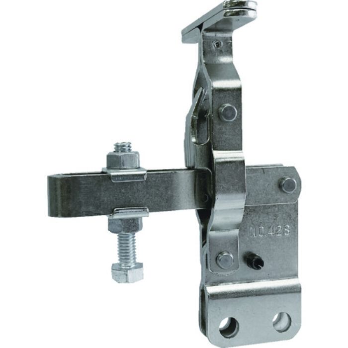 角田 ハンドル縦型トグルクランプ(下方押え型) No.42S 締圧力1.5kN(Tcode:1216929)