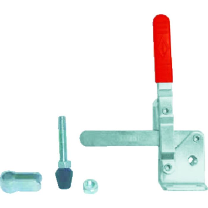 角田 ハンドル縦型トグルクランプ(下方押え型) No.HV550 締圧力3.4kN(Tcode:1216210)