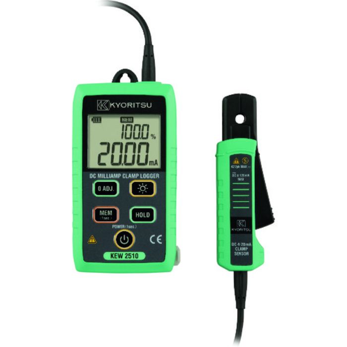 KYORITSU 2510 DCミリアンペアクランプロガー(Tcode:2166638)