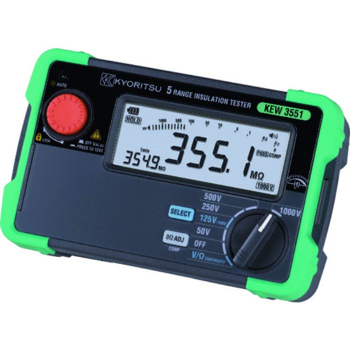 KYORITSU デジタル絶縁抵抗計(6レンジ)(Tcode:2071930)