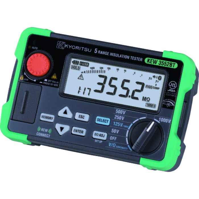 KYORITSU デジタル絶縁抵抗計(6レンジ Bluetooth 搭載)(Tcode:2071932)
