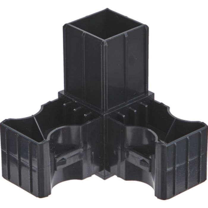 TRUSCO リニア紙管用ジョイントC(3方向 穴あり)(Tcode:3643543)