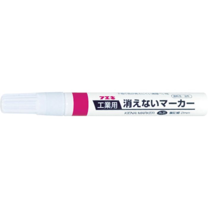 フエキ 工業用消えないマーカー 中字 赤(Tcode:8185620)