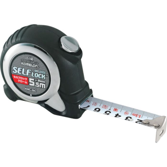 KOMELON セルフロッククロム 7.5m 25mm巾(Tcode:2561945)
