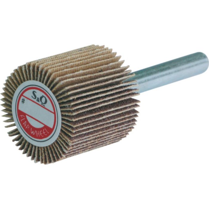 MURAKO 軸付フラップ金具無し 外径25 幅25 軸径6mm 40#(Tcode:3223787)