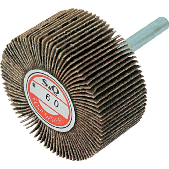 MURAKO 軸付フラップ(金具無し) 外径30幅25軸径6 100#(Tcode:8356049)