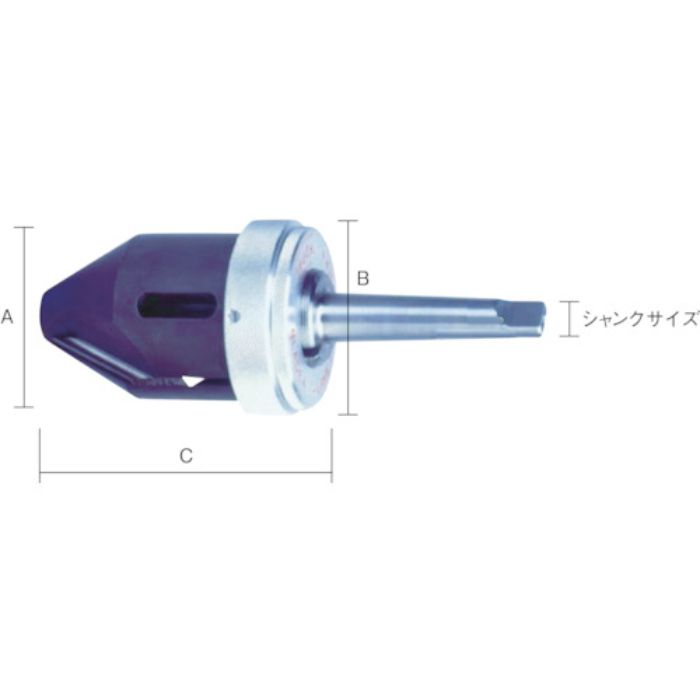 NOGA 2-42内径用カウンターシンク60°MT-2シャンク(Tcode:4044525)