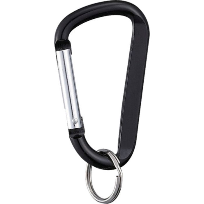 光 カラビナ 黒 60mm(Tcode:8201603)
