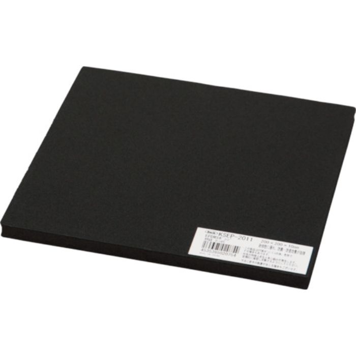 光 EPDMスポンジ 200X200 10t 黒(Tcode:4739493)