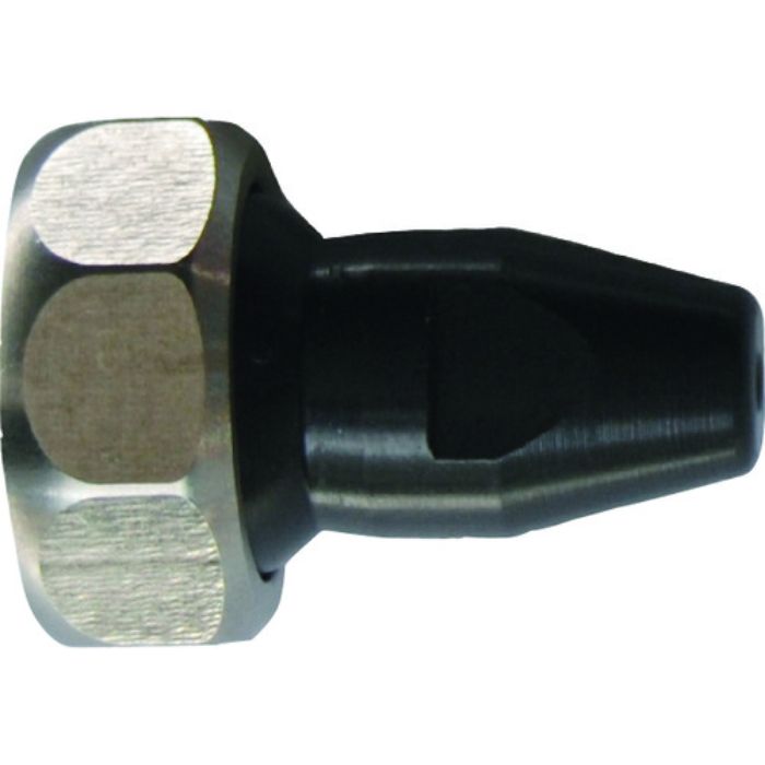 ヒルトライン ステンレス製クーラントホース(1/4ホースシステム)用樹脂製丸ノズル Φ1.6×穴数1(アジャストナット入り)(Tcode:1609040)